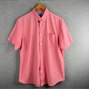 Banana Reoublic shirt Mens Large Pink Button up